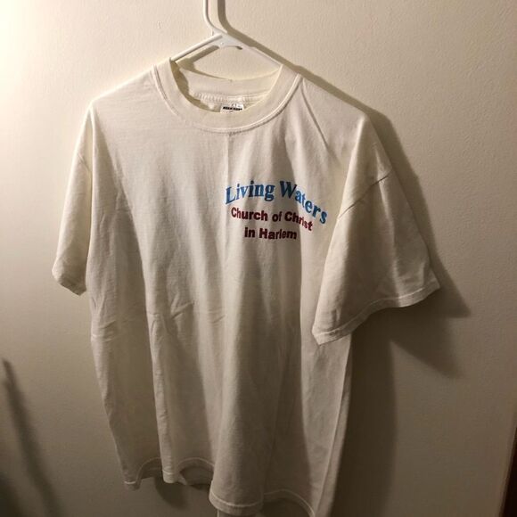 Vintage Religious Harlem Tee Shirt - Picture 2 of 7